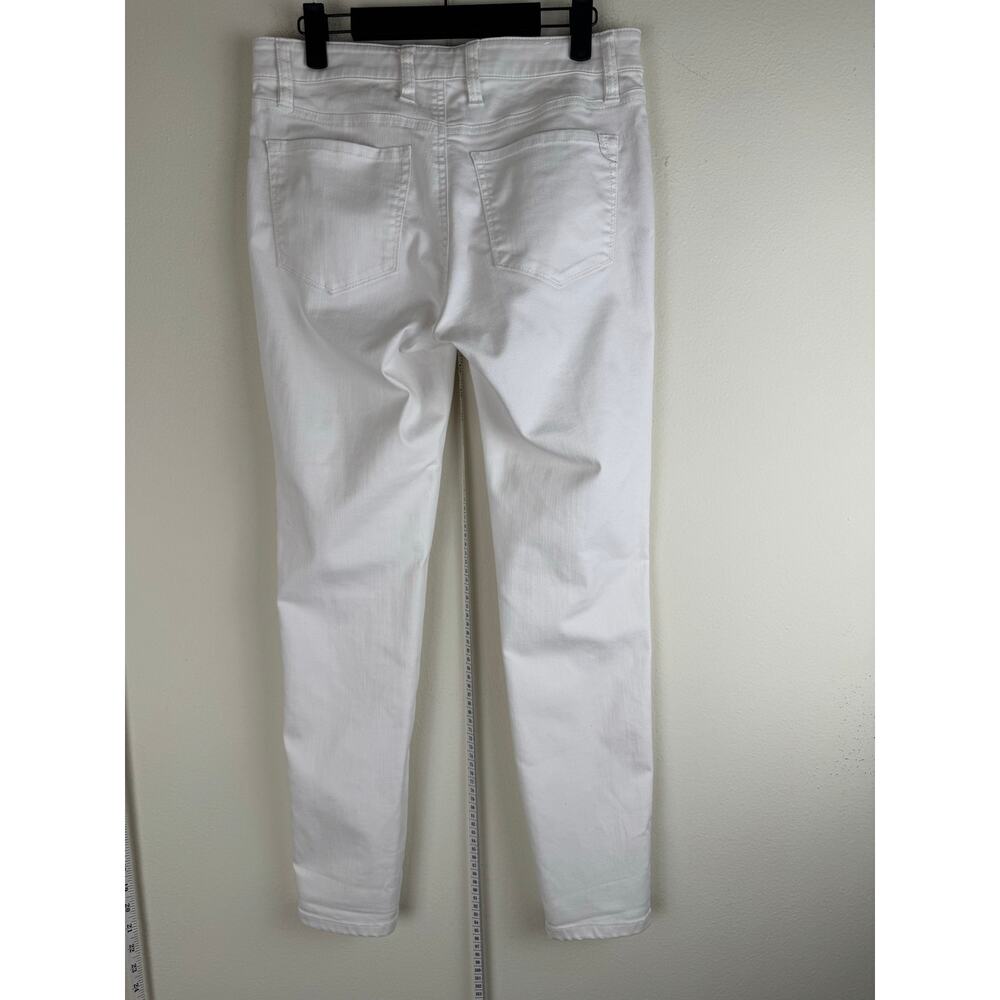 Tommy Bahama Ella Twill High Rise Ankle Jeans White Size 4 - Picture 8 of 16